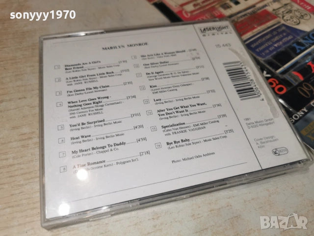 MARILYN MONROE CD-ВНОС GERMANY 0406261035H2E6R, снимка 6 - CD дискове - 54774527