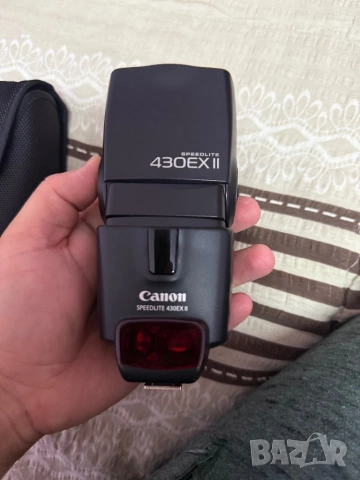 Продавам външна светкавица Canon Speedlite 430EX II – Перфектно осветление за впечатляващи снимки, снимка 13 - Фотоапарати - 54111692
