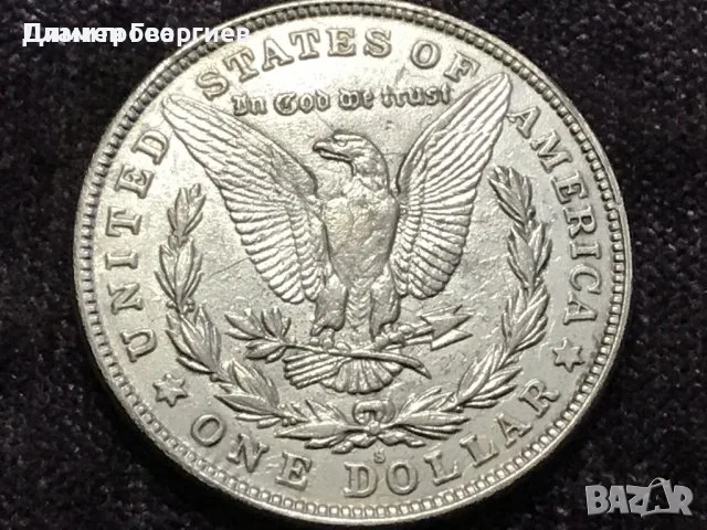 1 долар САЩ 1921 .морган, снимка 2 - Нумизматика и бонистика - 55523657