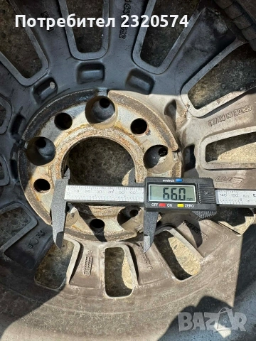 Джанти Borbet 16 ", снимка 2 - Гуми и джанти - 54810626