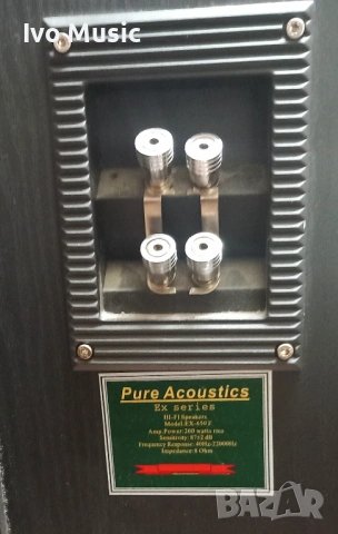 Тонколони Pure Acoustics ЕХ-650F, снимка 3 - Тонколони - 54321031
