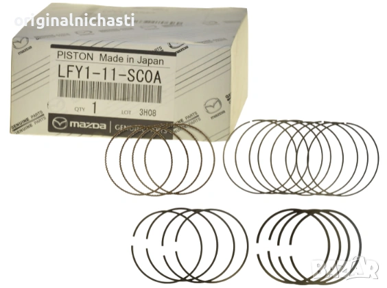 Сегменти LFY111SC0A LFY1-11-SC0A комплект стандарт СТД STD МАЗДА 3 MAZDA 3 OEM MAZDA