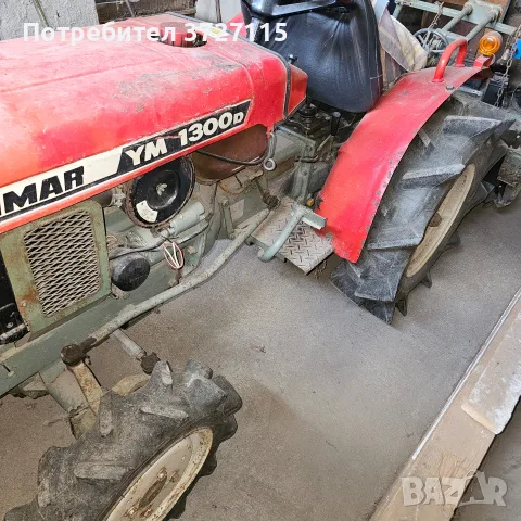 Yanmar 1300D малък трактор, снимка 2 - Селскостопанска техника - 55653271