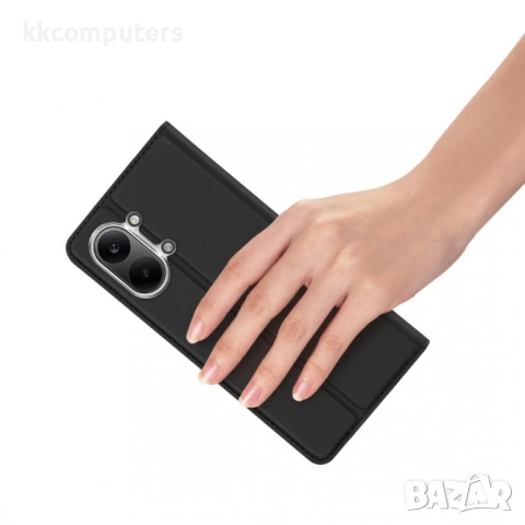 DUX DUCIS Skin Pro Кожен Калъф за Xiaomi Redmi Turbo 5 Max 5G - Слот за карта, Стойка, Скрит магнит,, снимка 7 - Калъфи, кейсове - 54378687