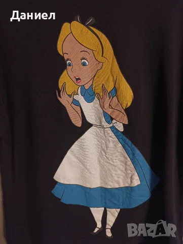 Тениска Alice in Wonderland x Zara, снимка 3 - Тениски - 55540819