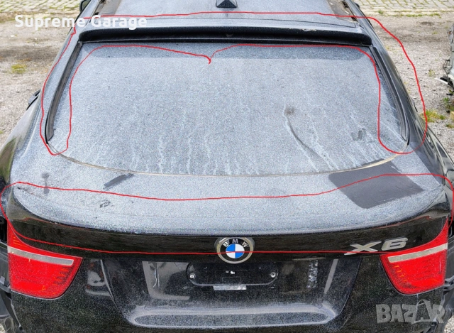 Комплект 4бр. спойлери за заден капак БМВ Х6 Е71 /BMW X6 E71/, снимка 2 - Части - 54703634