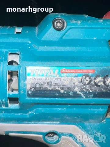 Винтоверт Total tdli 12262e с куфар, снимка 3 - Винтоверти - 54085320