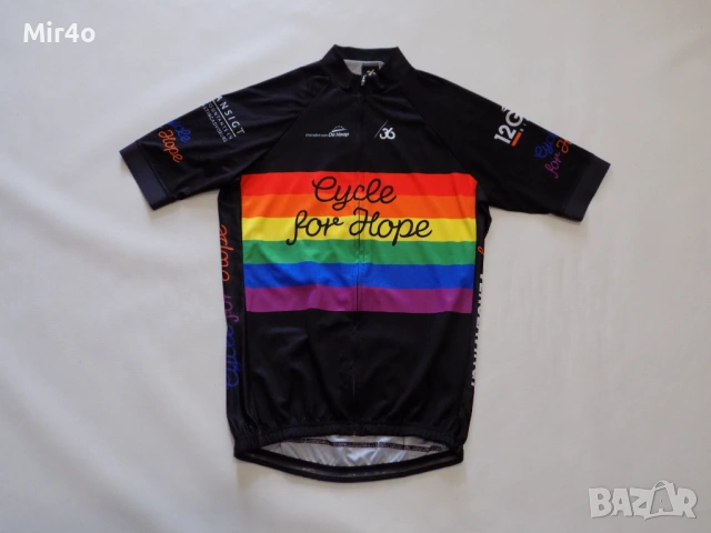 вело джърси 36 cycling wear тениска екип шосейно колоездене мъжко оригинал L