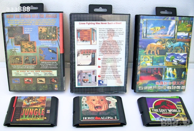 Конзола SEGA Mega Drive II 16-bit оригинал комплект с игри, снимка 14 - Други игри и конзоли - 54991842