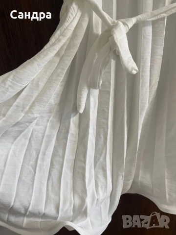 Бяла рокля солей, снимка 3 - Рокли - 54250943