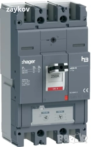 Автоматичен прекъсвач Hager HNJ250DR