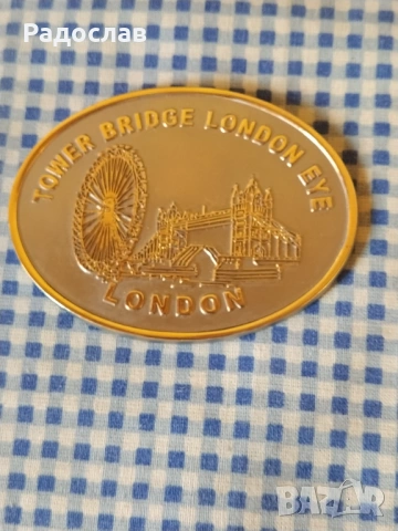 метален магнит Тауър Бридж Лондон 