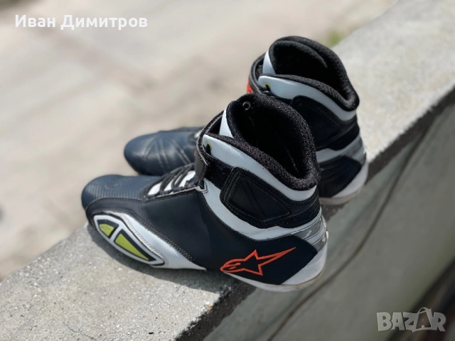 Мото боти Alpinestars 42 размер, снимка 4 - Спортни обувки - 54694240