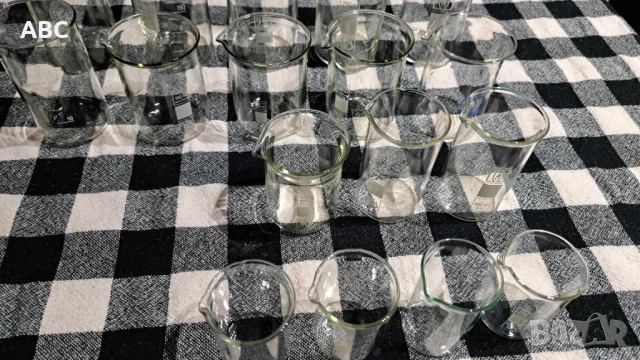 Лабораторна стъклария - Бехер чаши - Rastherm GDR, Simax 