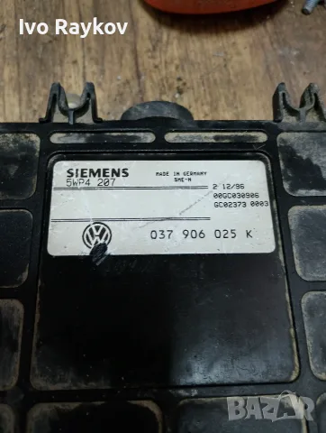КОМПЮТЪР , ECU , W Passat 1995 1.6 , 037906025K , 5WP4207 , снимка 3 - Части - 55626487