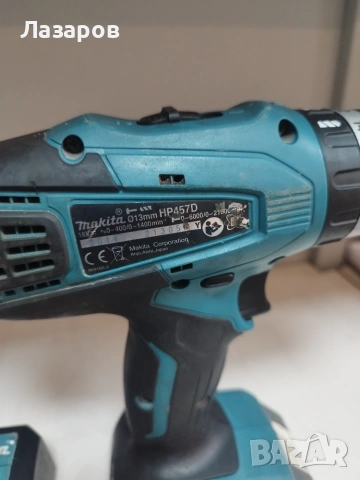 Makita HP457D 18v, снимка 3 - Винтоверти - 55234812