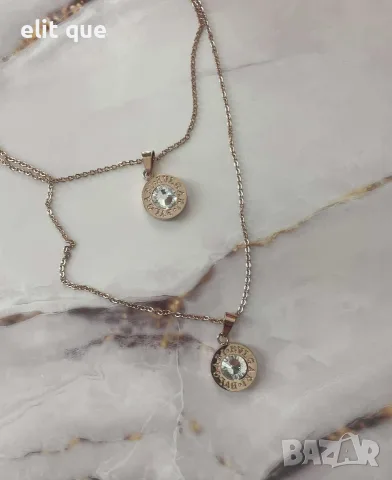 колие от неръждаема стомана bvgari 