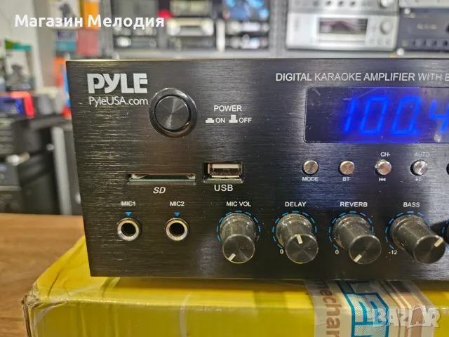 Ресивър Pyle PDA69BUEU – Система с Bluetooth, USB и FM, снимка 5 - Ресийвъри, усилватели, смесителни пултове - 55428870