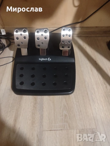 Logitech g29+shifter на 2 месеца, снимка 3 - Друга електроника - 54581124