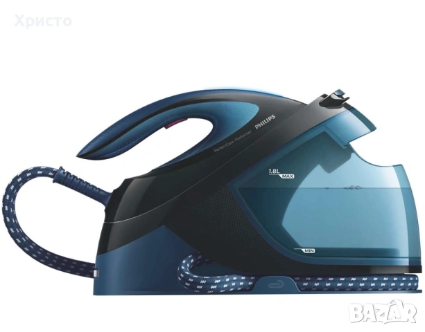 НОВО!!! Ютия с парогенератор PHILIPS GC8735/80, 420 гр, 1.8 л, 2600W   , снимка 5 - Ютии - 54570118
