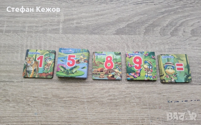 Играчки магнит данонино 