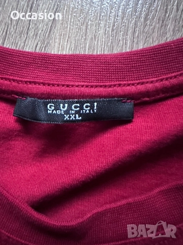 Тениска с дълъг ръкав Gucci XXL супер състояние, снимка 3 - Тениски - 55365578