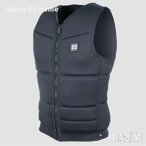 Протекторна жилетка за кайт и уейкборд Soöruz Wakevest Reac Black, снимка 2 - Водни спортове - 55590807