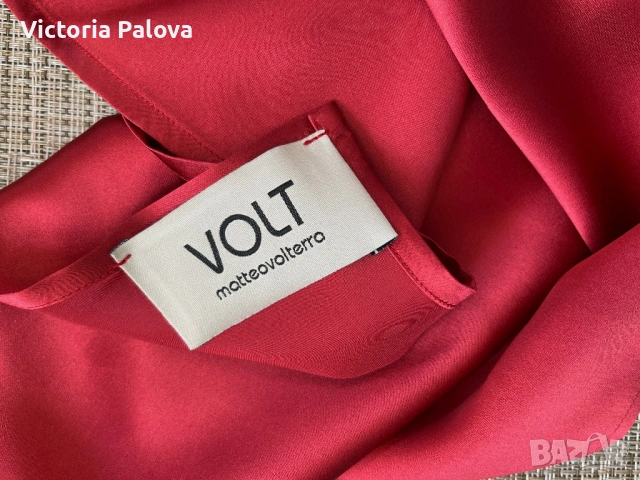 Луксозен италиански копринен шал VOLT (Matteo Volterra) - 100% естествена коприна