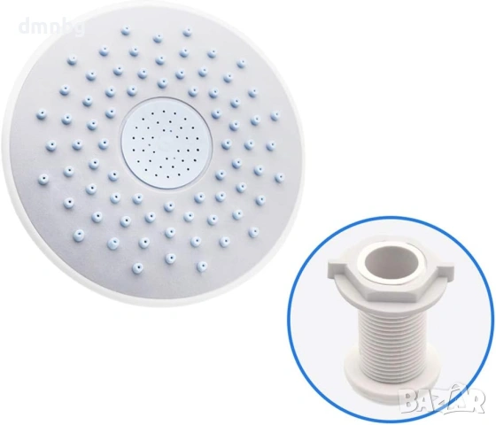 Душ пита за душ кабина ТS315, кръгла, 20 cm, снимка 3 - Душ кабини и вани - 45746378