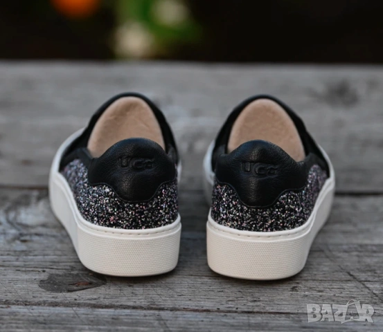 UggJass Chunky черни брокатени кецове номер 39 ,5, снимка 8 - Кецове - 54116164