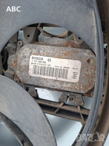 Дифузьор с ел.перка (вентилатор) и модул за Audi A6 C6 4F, 3.0 tdi , снимка 2 - Части - 55104030