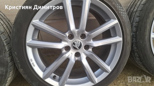 Джанти CMS 18 цола 5х112, 225/45 с гуми Good year Eagle F1, снимка 4 - Гуми и джанти - 54970006