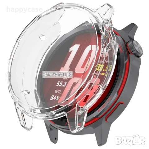 Huawei Watch GT Runner 2 / GT Runner / 360° Мек силиконов кейс с вграден протектор за екран, снимка 4 - Смарт часовници - 54338804
