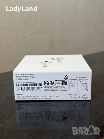 НОВИ Apple - AirPods 4, TWS, ANC, бели безжични слушалки , снимка 2 - Слушалки и портативни колонки - 54319553