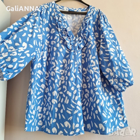 СТРАХОТНА ТУНИКА ZIZI 3XL-4XL, снимка 4 - Туники - 54393391