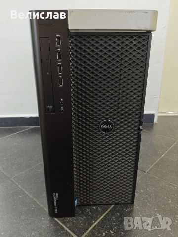DELL Precision T7600 с Xeon E5-2667/ 16GB DDR3 ECC/ RX 580 4GB/ 1300W, снимка 3 - Работни компютри - 55250496
