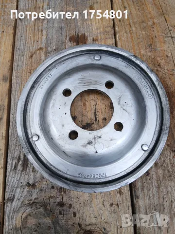 Комплект демпферна шайба колянов вал и демпферна шайба водна помпа / алтернатор за Renault Megane / , снимка 3 - Части - 55686385