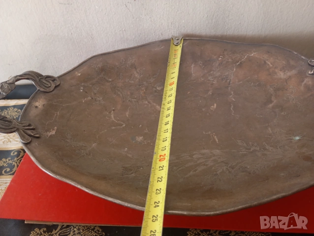 посребрена фруктиера арт деко, снимка 5 - Антикварни и старинни предмети - 54253311