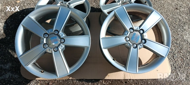 Оригинални джанти 5х112 17" Seat Skoda VW Audi, снимка 2 - Гуми и джанти - 54164329