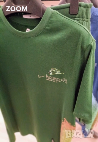 Nike Max 90 Graphic Tee 3D Мъжка тениска / T-shirt & Nike French terry Originals shorts, снимка 5 - Тениски - 54059827