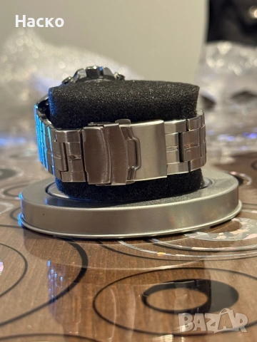 Водоустойчив кварцов часовник Sanda! Перфектен!, снимка 4 - Мъжки - 53982341