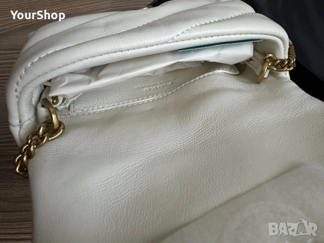 Чисто нова чанта Pinko micro puff бяла, снимка 5 - Чанти - 54048776