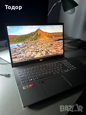 Лаптоп с 32GB RAM Acer Aspire 5 A515-47 / Ryzen 5 5625U / 512GB SSD