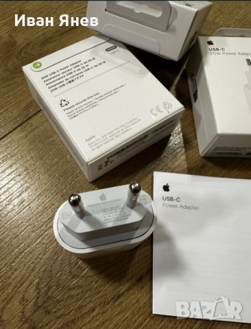 ЧИСТО НОВО!!Зарядно/адаптер за айфон ОРИГИНАЛНО, снимка 2 - Оригинални зарядни - 54014601