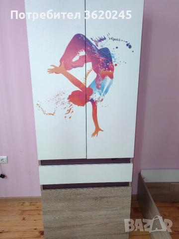 Мебели за стая за момиче, снимка 2 - Гардероби - 55154242