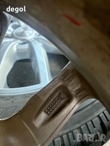 Гуми с джанти за Мercedes ML Dezent 5x112 7.5J ET40 Pirelli Scorpion Ice Snow 275 55 17, снимка 7 - Гуми и джанти - 54894857