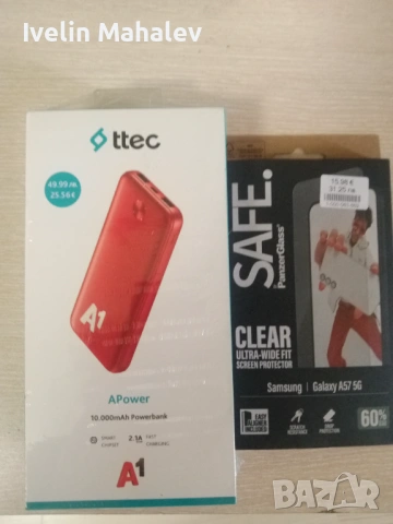 НОВ Samsung galaxy A57 5G + бонус power bank 10000 mah & Protector, снимка 2 - Samsung - 54632287