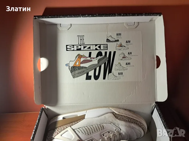 Jordan Spike Low #46 (оригинални), снимка 12 - Кецове - 55426878