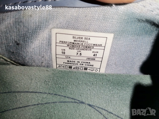 Спортни обувки Merrell  40.5 н. , снимка 15 - Дамски ежедневни обувки - 54071668