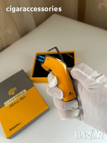 Подаръчен комплект Cohiba – запалка и резачка за пури, снимка 2 - Запалки - 54787982